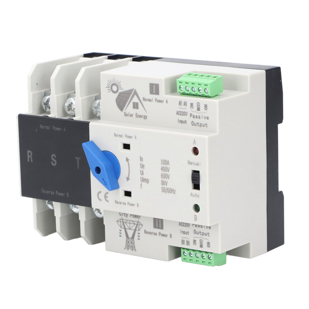 Dual Power Transfer Switch 3P 100A Pv 50/60Hz Generator 323163291192