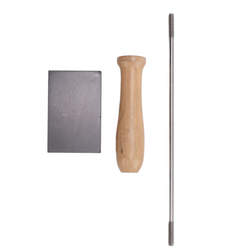 Graphitblock Holzgriff Hochreinheit Formplatte