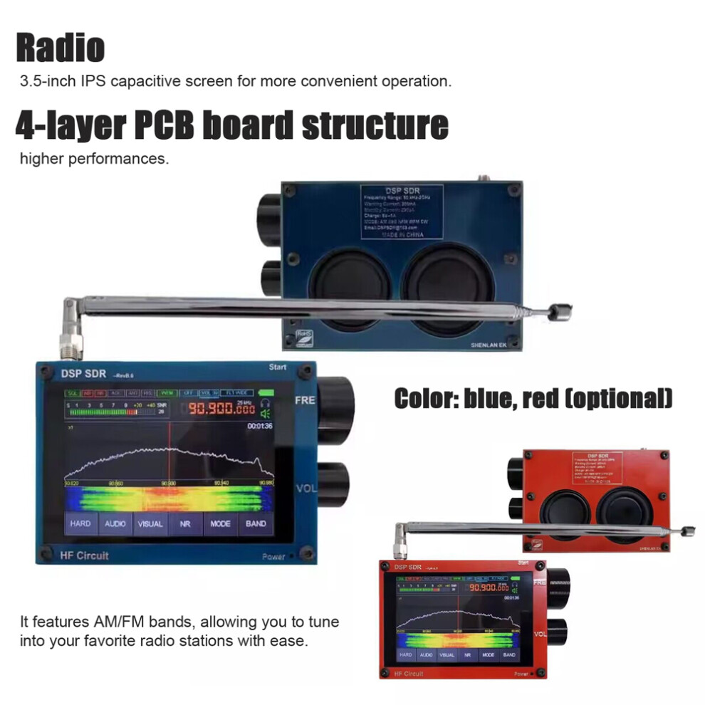 Portable Sdr Radio Receiver Four-Layer Pcb Board 323163291673