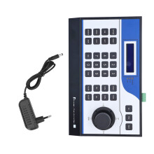 (EU Plug) 3D-Kamera PTZ-Controller ABS Mini Analog Dome Tastatur
