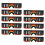 (B) 10Pcs Solar Eclipse Glasses Eye Protection for Kids Adults A 5