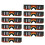 (B) 10Pcs Solar Eclipse Glasses Eye Protection for Kids Adults A 3