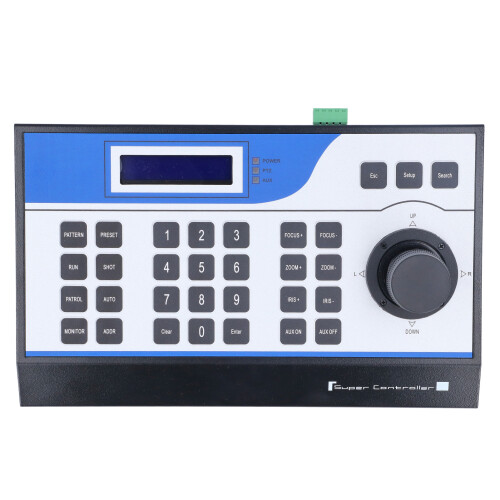 (US Plug) 3D-Kamera PTZ-Controller ABS Mini Analog Dome Tastatur 2