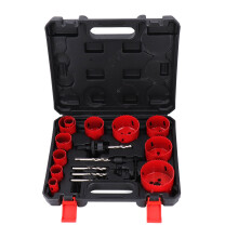 Bimetall-Lochsäge-Set 18tlg. HSS 3/4-2-11/16 Zoll