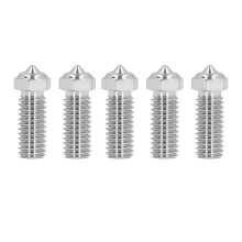 5x 3D-Drucker-Düse 0,4mm Messingspitze Edelstahl für QIDI X Max3