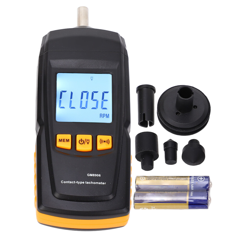 Gm8906 Contact Tachometer Digital Rpm Meter For Motor Fan 323163292953