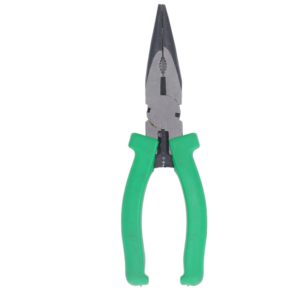 7 Inch Needle Nose Pliers Multifunctional Wire Stripping Crv Steel 323163293417
