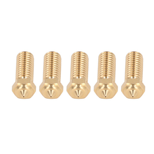 5x 3D-Drucker-Messingdüse 0,4mm für QIDI X Max3 Smart3 Plus3 1