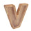 Holz-Sparbüchse V-förmig mit Ausschnitt-Design 4