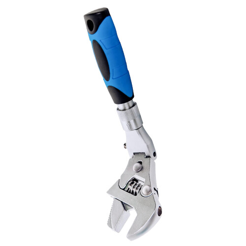 Flexhead Ratcheting Wrench 10-12in Adjustable with Rotating Head 1