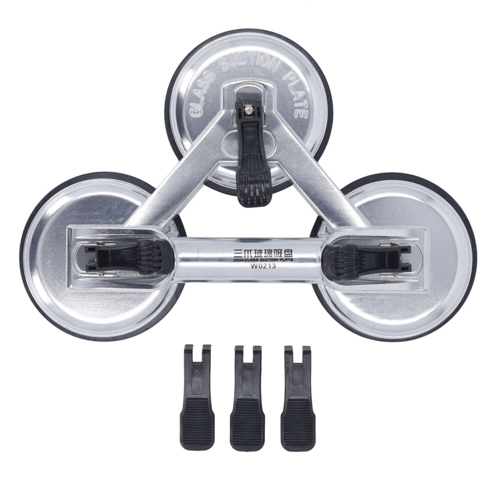 Triple Suction Cup 170Kg Heavy Duty Lifter For Glass Mirror 323163293691