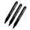 3x Chrom-Lackstifte 0,7+1+3mm Spitze Silber 4
