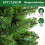Pre-Lit Christmas Tree with 250 LED Lights 6