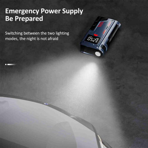Portable Car Jump Starter 10000mAh with LED Light
