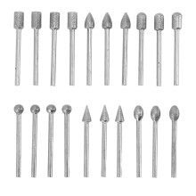 20-teiliges Steinmeißel-Set 3mm Schaft