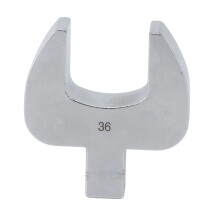 (36mm / 1.42in) Open End Crowfoot Wrench 14x18mm High Carbon Steel 34mm Chrome