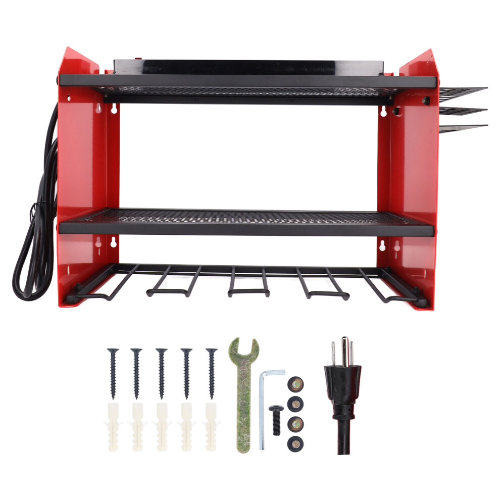 Cordless Drill Wall Mount Storage Rack Iron Tool Organizer 323163295572