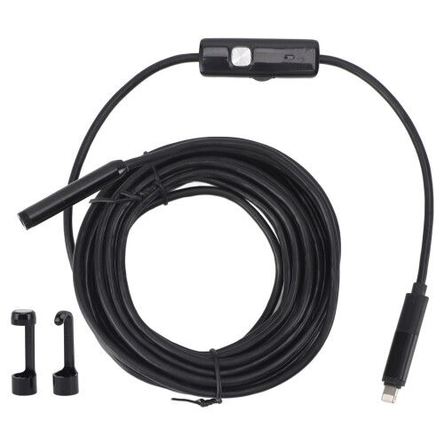 16.4ft IP67 Waterproof Endoscope 2MP USB C 8LED Light for IOS