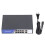 (US Plug) 10-Port PoE Switch 20Gbps Metall 100-240V US 1