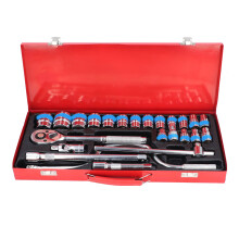 24PCS 1/2 Inch Metric Socket Ratchet Wrench Set