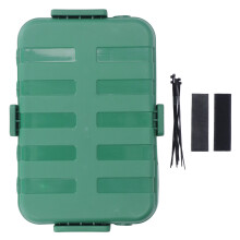 (Green) Wasserdichte Elektroverteilerdose IP54 6 Kabel