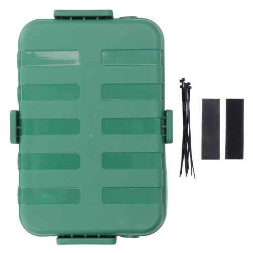 (Green) Wasserdichte Elektroverteilerdose IP54 6 Kabel