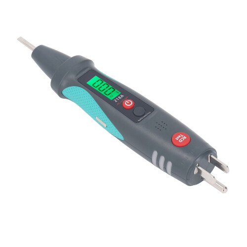 218A Socket Tester LCD Non Contact Voltage Flashlight 1