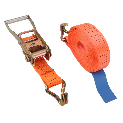 Spanngurt Ratsche 5000kg 5T x 8m Orange 1