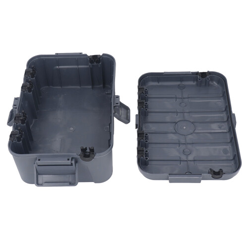 (Gray) Wasserdichte Elektroverteilerdose IP54 6 Kabel 1