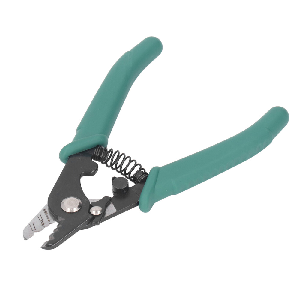 Wire Stripper 3-Port Fiber Optic Pliers Precise Stripping Comfort Grip 323163298177