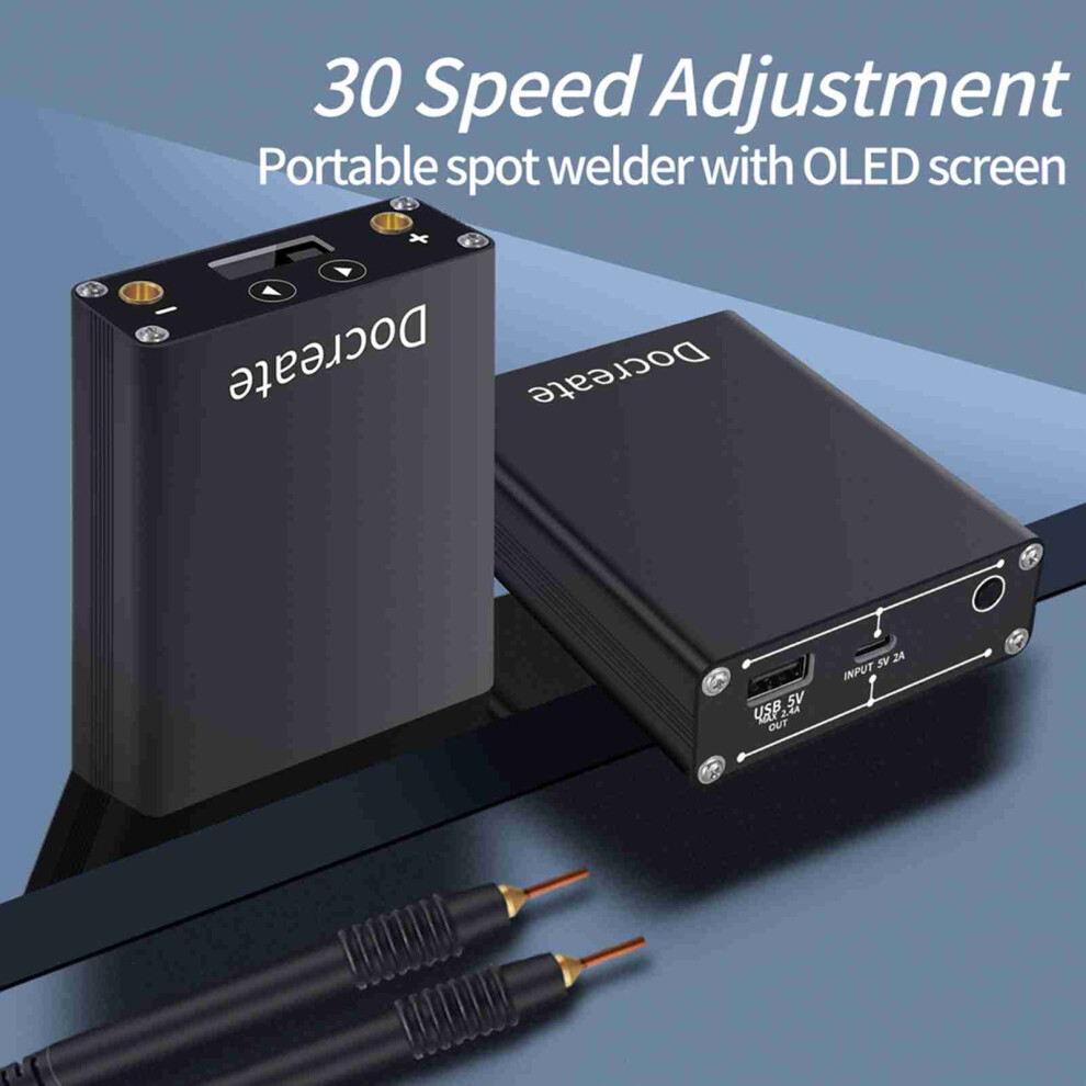 Mini Spot Welder 30G Power Adjust 5500Mah Oled Display 323163298399