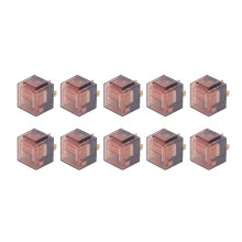 (Without Indicator Light) 10x SPDT 5-Pin Relais 24V 80A Wasserdicht Kupferkontakt