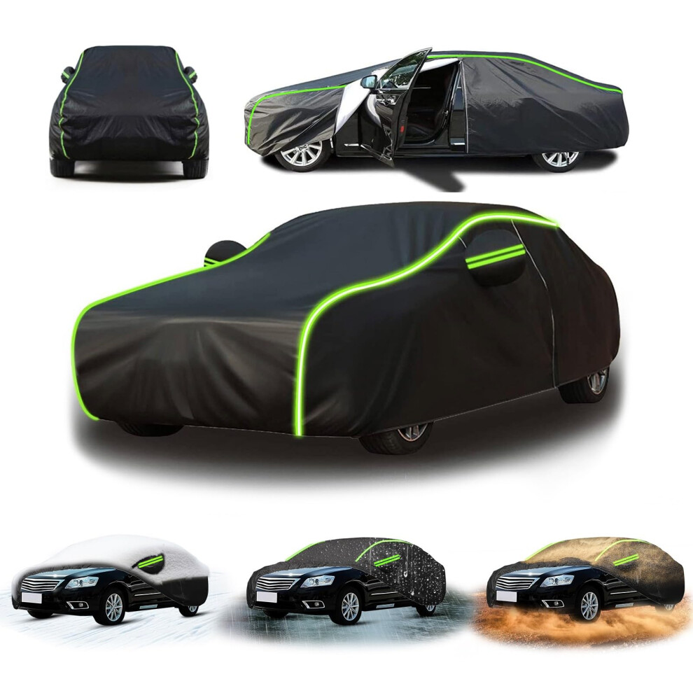 Full Car Cover For Ford Zodiac Outdoor Waterproof Car Cover Uv Protection All-Weather Breathable Dustproof Windproof 9393856480258