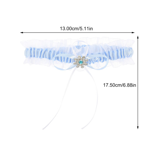 1 Set Hochzeitsstrumpfband Elastisches Beinband Für 1