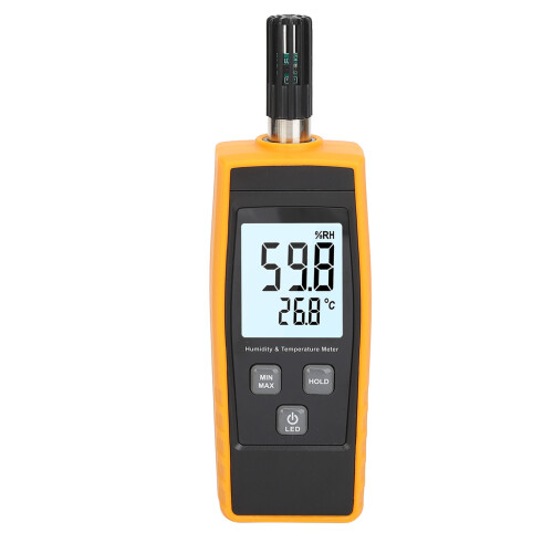 Digitaler Temp.-Feuchtigkeitsmesser mit LCD-Hintergrundbeleuchtung 1