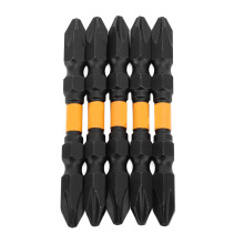5x Doppelkopf-Schraubendreher-Bits, Alloy Steel