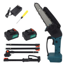 (US Plug) Akku-Kettensäge 110V für Holz & Baumschnitt