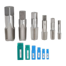 6Pcs NPT Pipe Tap Set HSS 1/8-27 to 1-11.5