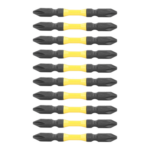 10x PH2-Schraubendreher-Bit, 1/4 Zoll, 65mm 1