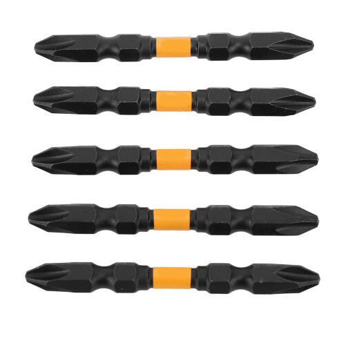 5x Doppelkopf-Schraubendreher-Bits, Alloy Steel 1