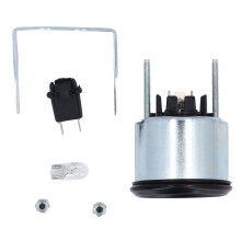 (12V (350‑030‑016)) Öldruckmesser 0-5kPa 52mm Aluminium LED 12V (350-030-016)