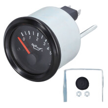 (12V 350‑030‑003) Öldruckmesser 0-5bar, 52mm, wasserdicht, 24V