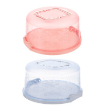 2Stk Handed Cake Cases Kuchen Dessert Verpackungen Pink