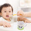 5Stk Bambusfaser Kinder Geschirr Set Mit Teller Schale Besteck 6