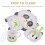 5Stk Bambusfaser Kinder Geschirr Set Mit Teller Schale Besteck 7