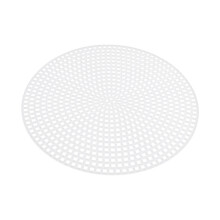 20 Sztuk DIY Okrągła Plastikowa Płyta Siatkowa 3D Biała 11,5 Cm