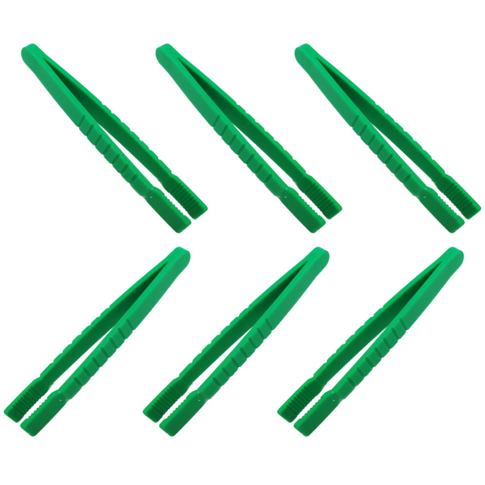 6 Szt. Plastikowe PęSety DziecięCe Do Zbierania OwadóW-image