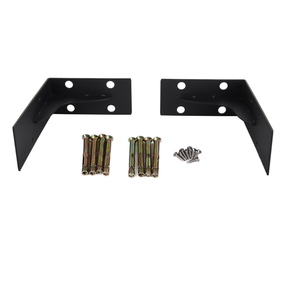 2Pcs Thickened Steel Shelf Bracket Triangular Support 323163300481