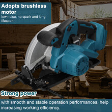 7inch Brushless Circular Saw Cordless High Power Lithium Wood Cutting