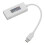 (White) USB-C Tester LCD-Farbbildschirm Spannung Strom 3